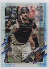 2021 Topps Chrome Prism Refractor Joey Bart #109 12g7