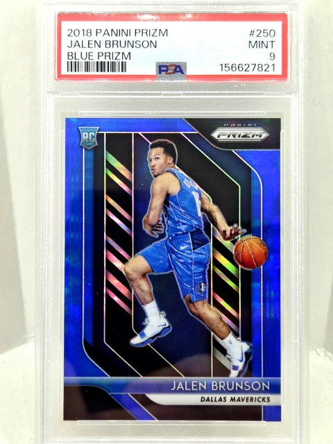Jalen Brunson 2018 Panini Prizm Blue