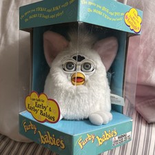 Vintage Furby Babies 1999 Model 70-940. NEW IN Original SEALED Box. Grey Eyes