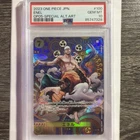 2023 One Piece Japanese OP05 Special Alt Art #100 Enel PSA 10 GEM MINT