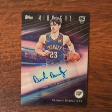 Topps Midnight Rookie Horizon Autograph Brooks Barnhizer RC Thunder RHS-BB