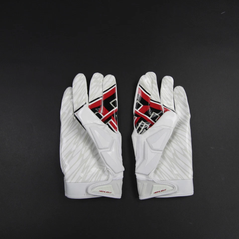 Guantes Under Armour Texas Tech Red Raiders - Receptor Hombre Blanco Nuevos Foto 2 de 4