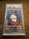 2018 Topps Update - Legends in the Making Shohei Ohtani LITM-21 Blue (RC) PSA 10