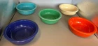 (1936-1946) Homer Laughlin Fiesta 5 1/2" Fruit Bowls