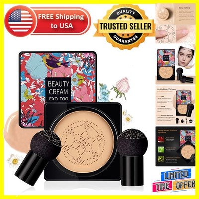 Mushroom Head Sponge CC Cream - Lightweight, Fragrance-Free & Acne Friendly