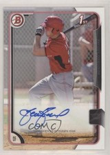 2015 Bowman Prospects Auto Beau Amaral #PA-BA Auto 2f9