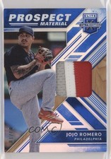 2018 Panini Elite Extra Edition Prospect Materials Blue 3/10 JoJo Romero hg6