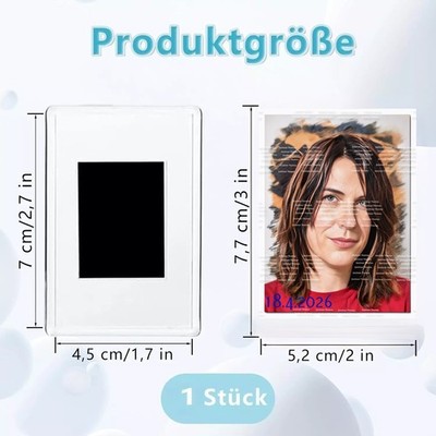 Dan Baird--51F--Druck im Mini Magnetrahmen