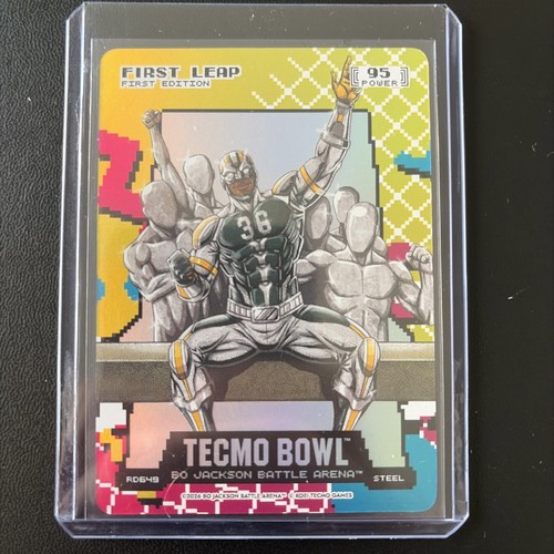 2026 Bo Jackson Battle Arena TecmoBowl First Leap Leroy Butler 80’s Rad Steel