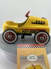 Hallmark Kiddie Car Classics 1956 Garton Hot Rod Yellow Racer Die Cast Racer
