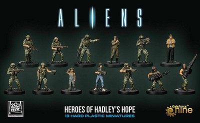 ALIENS: Heroes of Hadley's Hope NEW SEALED Hard Plastic Miniatures by Gale Force