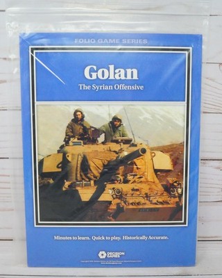 Decision Games Folio Game Series, Modern Battles, Golan: The Syrian Offensive