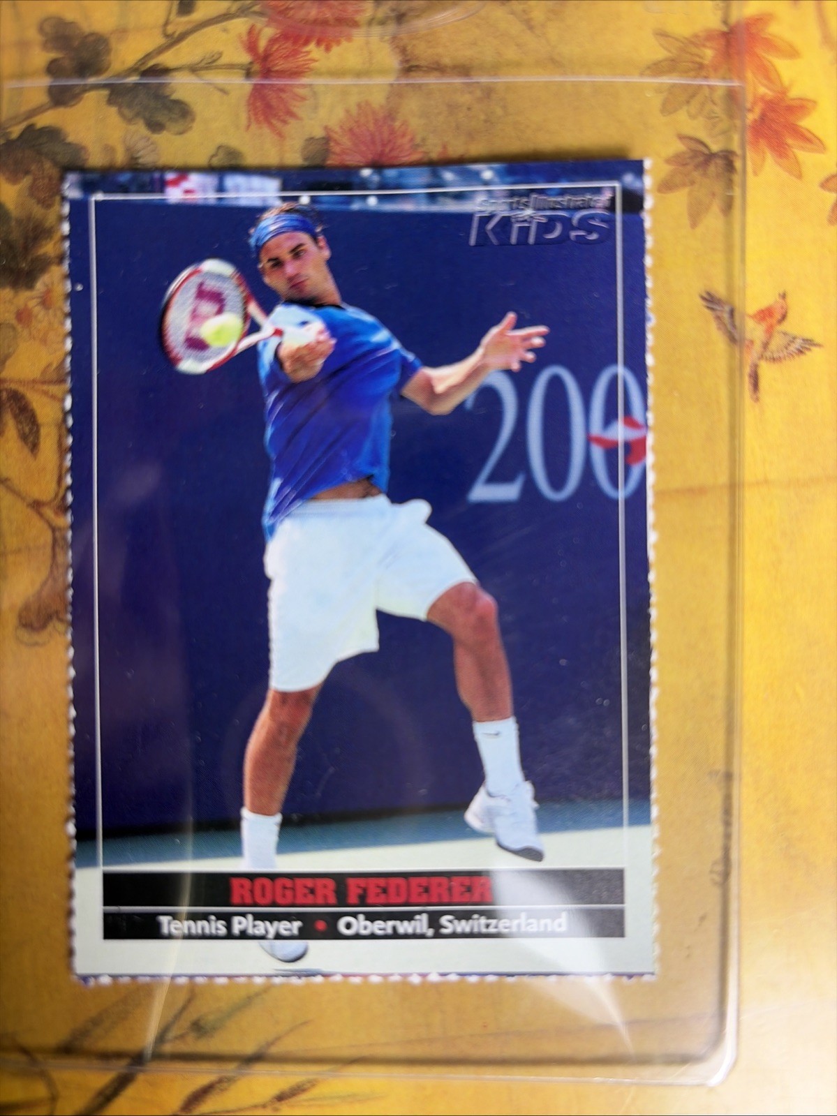 ROGER FEDERER ROOKIE 2005 Sports Illustrated for Kids SI #443 Tennis