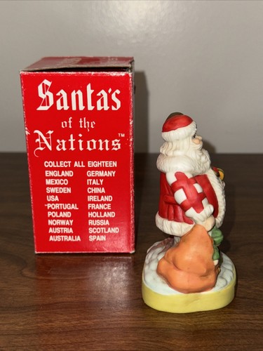 De colección 1991 Papá Noel de las Naciones "Francia, Pere Noel" Artículo 8910 con Caja - Imagen 4 de 6