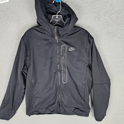 Nike Sportswear Tech Essentials Insulated Jacket Mens S Hooded Zip-Up CU4485-010