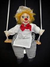 ACTIVE Haunted Clown 9" ~ SANDY ~ Age 31 ~ Chef ~Italian ~Wants to be in Kitchen