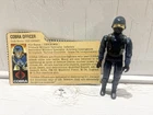 1983 Vintage GI Joe Cobra Officer VS 1.5 Swivel Arm With File Card New O-RING