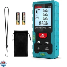 Laser Distance Measure High Accuracy 165ft LD50E Laser Tape Measure 50M Compa...