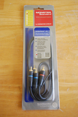 MONSTER 1m Interconnect Audio Cable (ILJR-1M)