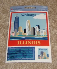 Mrs. Grossman Destinations Cardstock Sticker Sheet ~ Chicago
