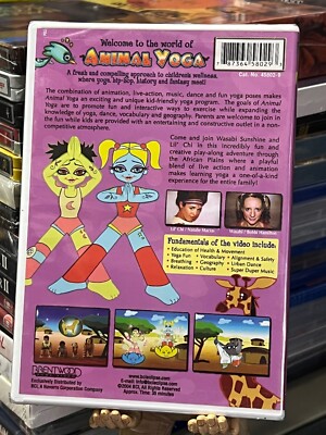 その他 Animal Yoga for Kids [DVD] Animal Yoga for Kids - African Adventure! (DVD) BRAND NEW