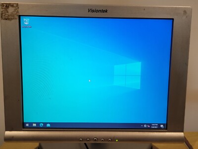 Vintage Visiontek 15'' Model LT15 Monitor With Power Supply Part Number V151RXXSA