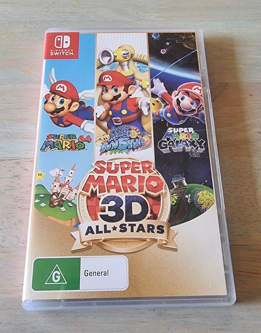Super Mario 3D All-Stars (Nintendo Switch, 2018) Brand New and Sealed + WARRANTY
