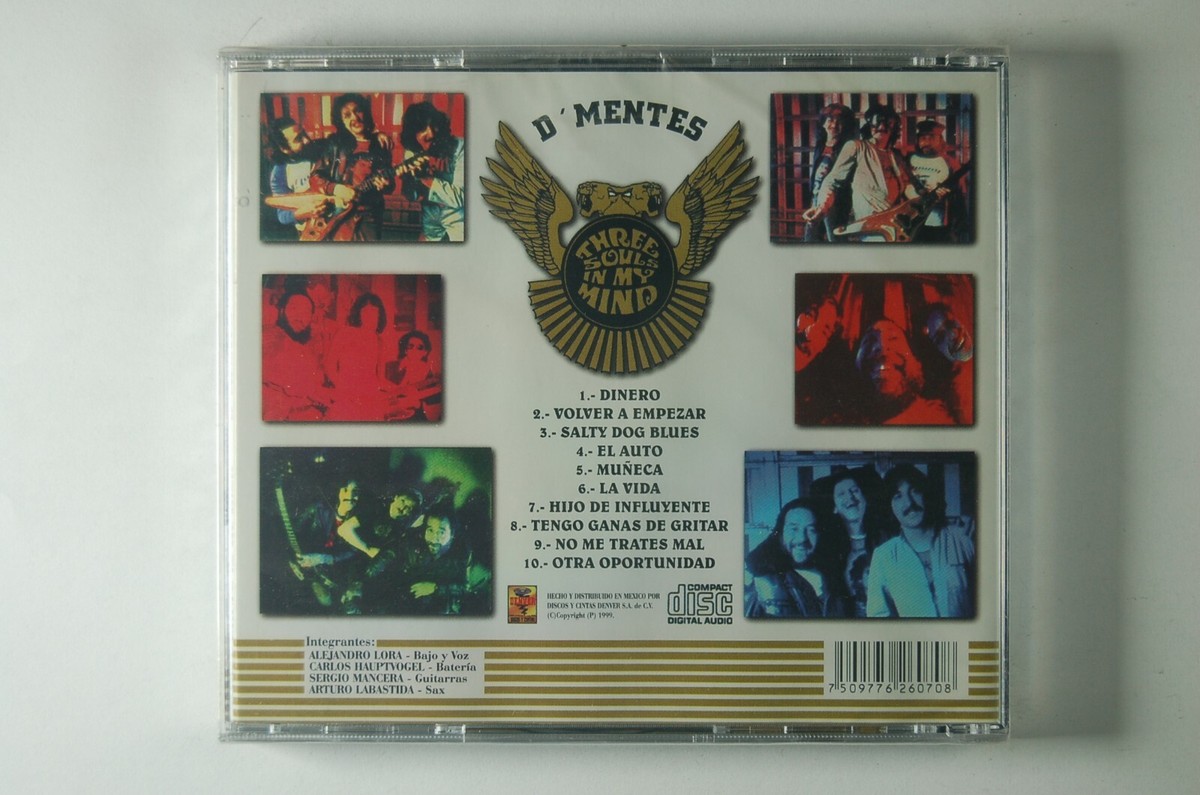 THREE SOULS IN MY MIND D'Mentes LATIN CD SEALED | eBay