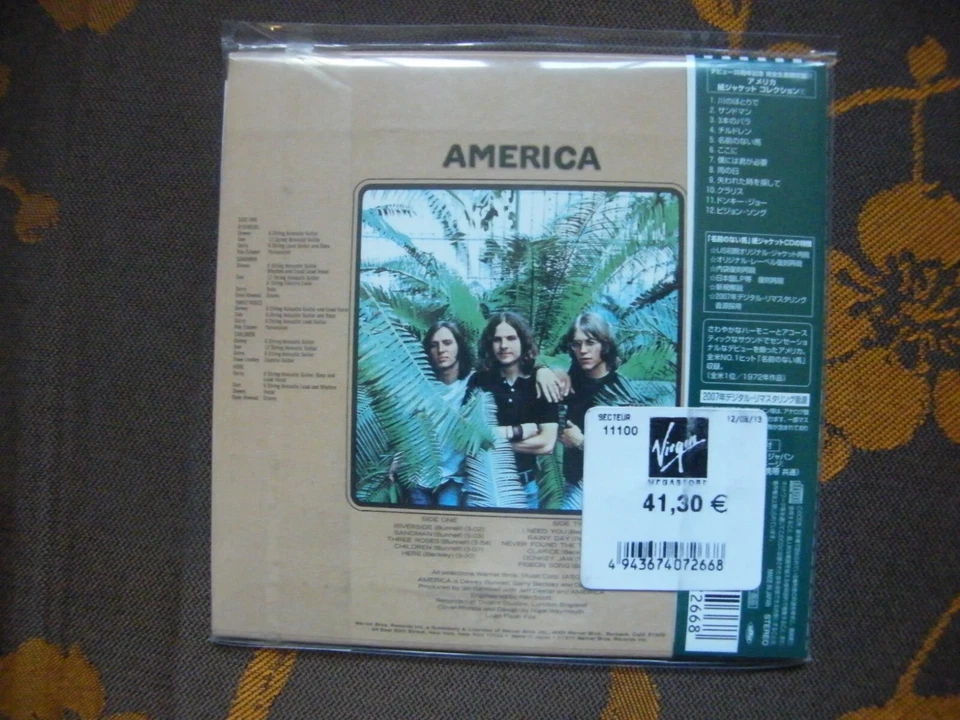 CD AMERICA - America / LIMITED EDITION , PAPER SLEEVE JAPAN OBI (2007) NEUF (16) - Photo 2/2