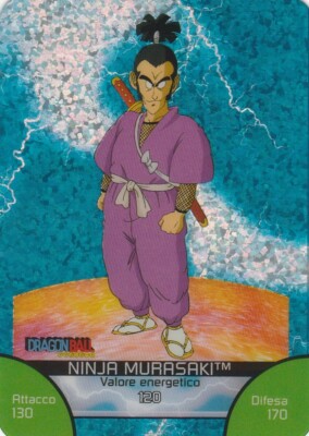 Dragon Ball Edibas Final Attack Lamincards NINJA MURASAKI N S46