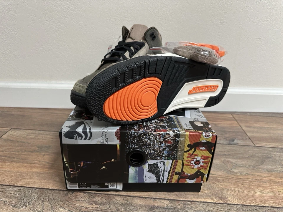 Size 10 - Jordan 3 Retro Patchwork 2021 - Image 2 of 4