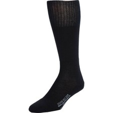 MEN'S BLACK MILITARY DLATS OVER THE CALF SOCKS 50 WOOL 30 COTTON 20 NYLON