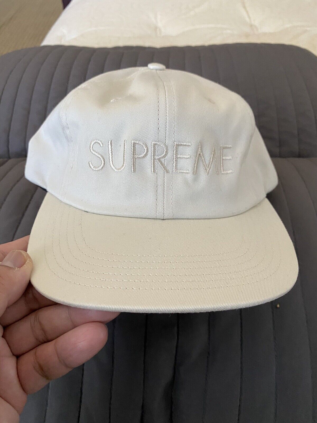 Supreme 6-Panel Cap Hat Stone Bogo Box Logo Ss Fw 13 … - Gem