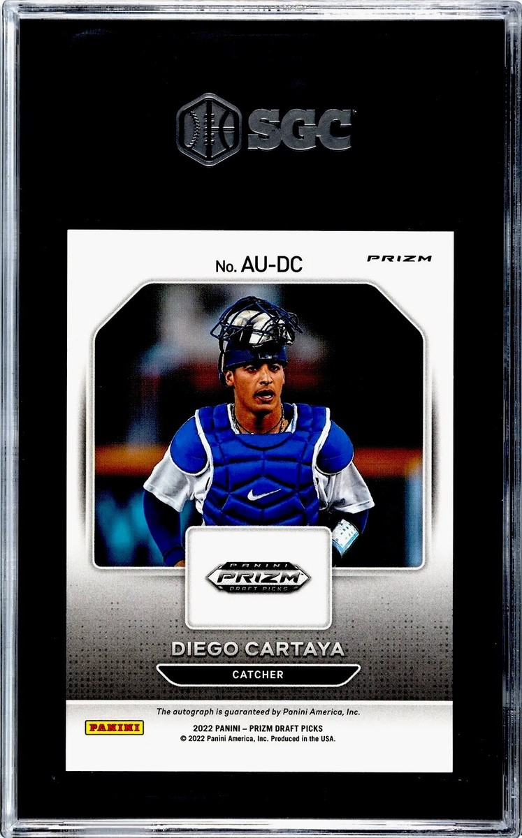 2022 Panini Prizm Draft Picks - Autographs Diego Cartaya #AU