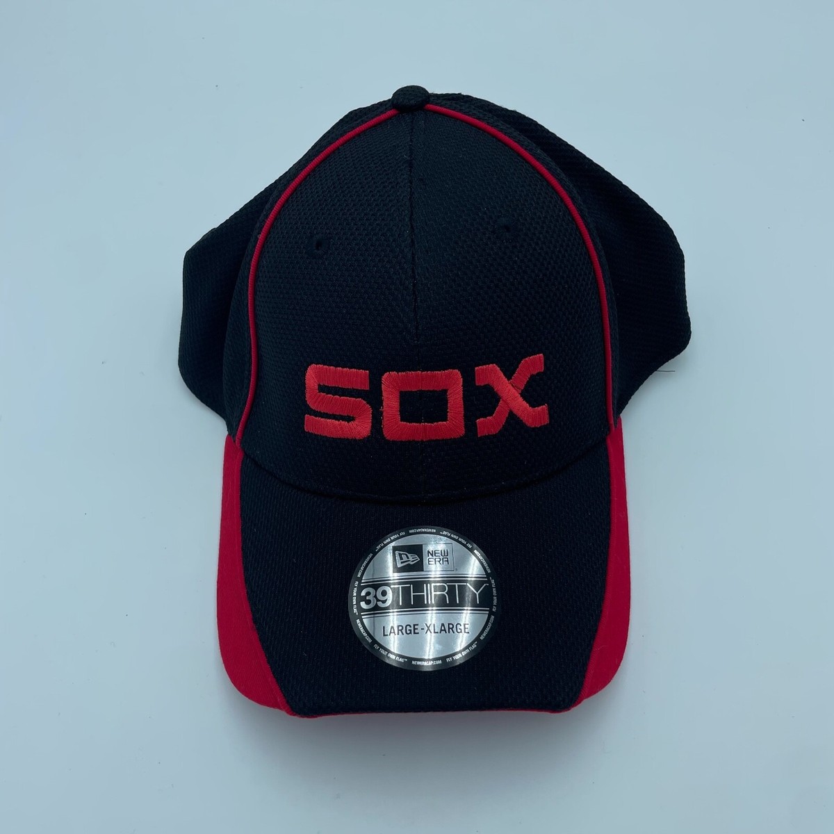 Boston Red Sox New Era Black Clubhouse 39Thirty Flex-Fit Hat/Cap