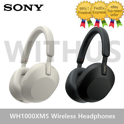 Sony WH1000XM5 Wireless Noise Cancelling Headphones Black/Platinum