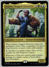 Sophia, Dogged Detective 0008 Foil Mythic Murders at Karlov Manor MTG Near Mint