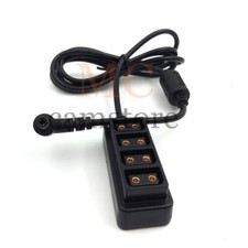 DC55/2.5 to 4-Port P-Tap Female Hub Adapter Splitter for ARRI/RED/SONY Camera
