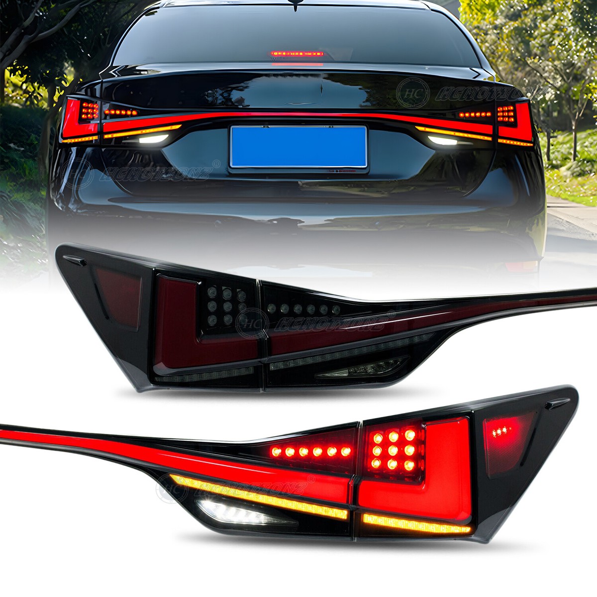 LED Tail Lights For Lexus GS 200t 350 450h F 2013-2020 Rear