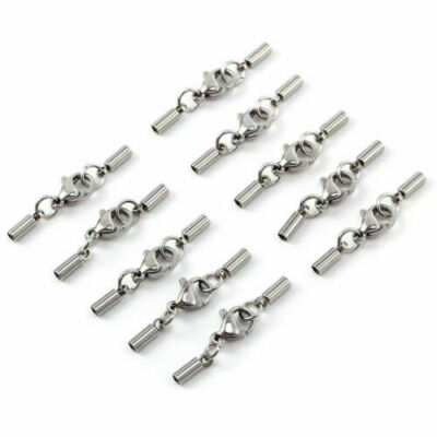 10 Stück Mini Karabiner Edelstahl - Vielseitige Verschlüsse Für Schmuck & Accessoires