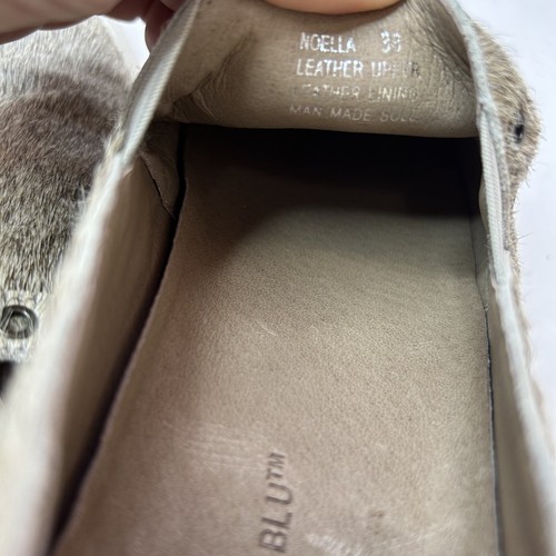 Chocolat Blu Leather Upper Beige Brown Slip On Shoes Womens Size EU 38 US 7.5-8 - Picture 5 of 9