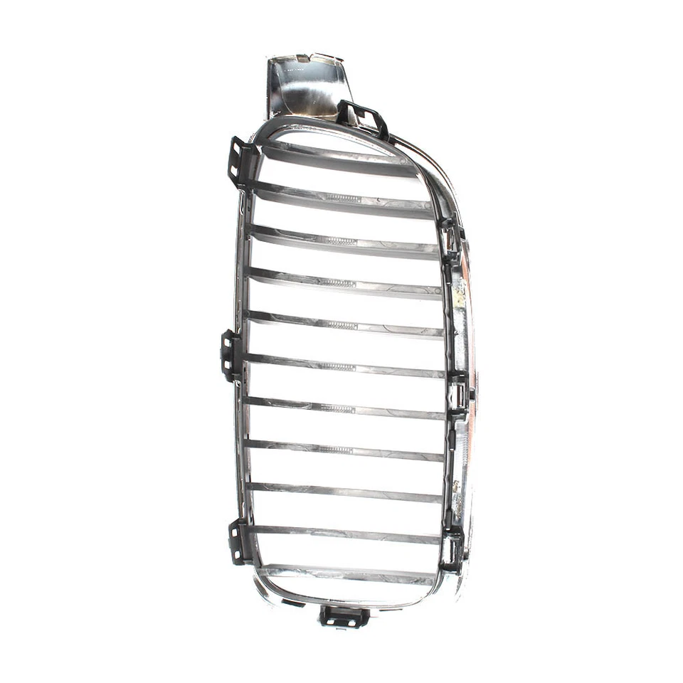 Front Right Chrome Bumper Kidney Grille Fits For 2013-2014 BMW 320i xDrive - Image 4 of 4