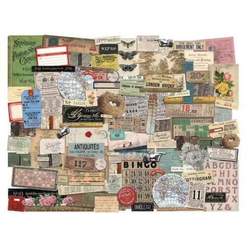 Tim Holtz Idea-ology Ephemera Pack 102 piezas - Memorias - Imagen 2 de 2