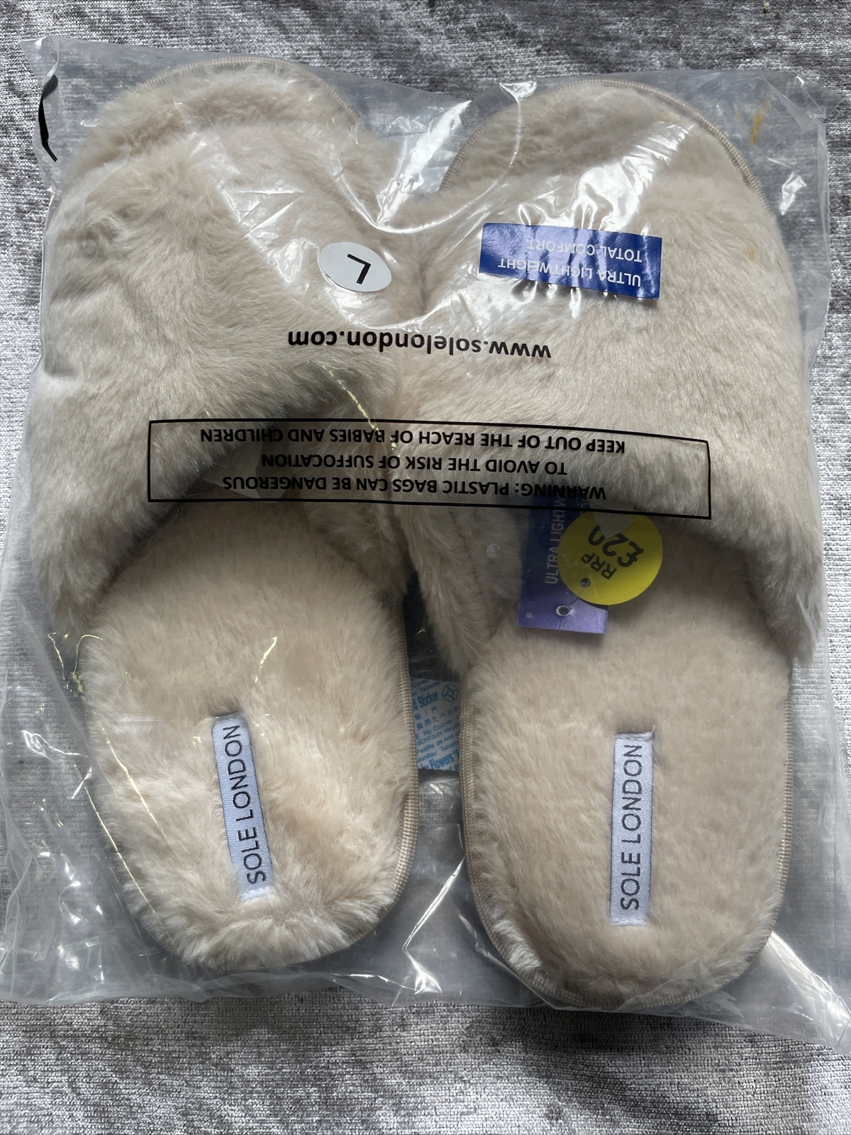 SAOLA Pantofole Sole London taglia L