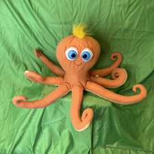 Octopus Plush Toy Factory Orange Yellow Stuffed Animal Toy Collectable 16 x10