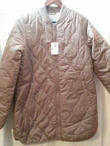 NEW WITH TAGS OLD NAVY WATER RESISTANT WOMENS MEDIUM TALL  CORAL PUFFY JACKET - Bild 7 von 12