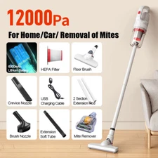 Home Car Vacuum Cleaner - Portable, High Power, Mini Cordless Handheld Vacuum