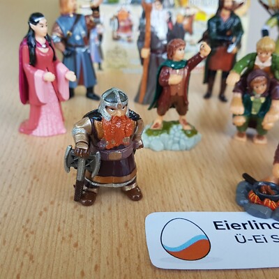FULL SET: LORD OF THE RINGS mini figurine FELLOWSHIP OF THE RING