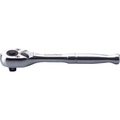 Koken 2753PB 1/4 Inch Sq. Dr. Ratchet Handle 20 Teeth Push Button Length 115 mm