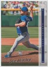 2022 Panini Chronicles Luminance #8 Jon Heasley RC - Kansas City Royals